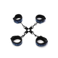Whip Smart Diamond Hogtie Restraint Set - Blue