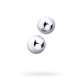 Metal Silver 2 Pc Vaginal Balls 3Cm