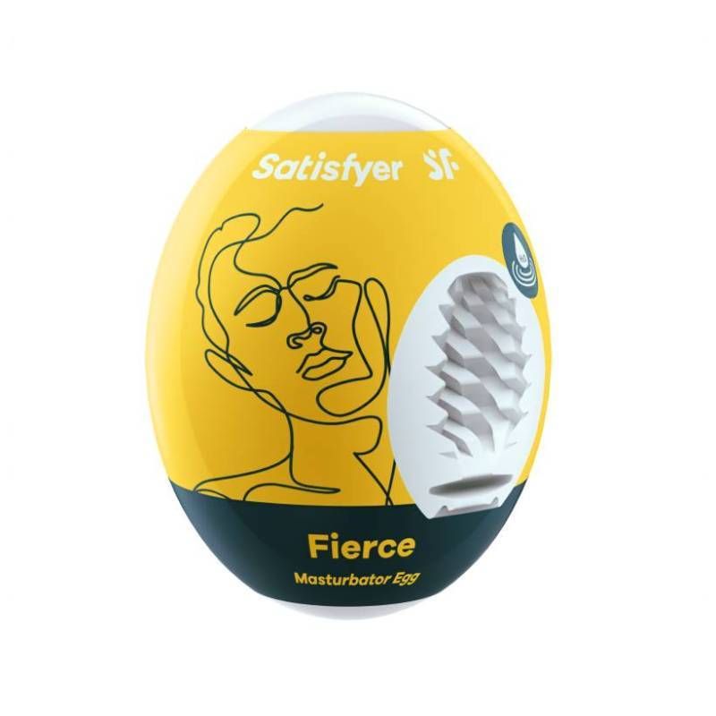 Satisfyer Masturbator Egg Fierce Bold Sensation Anytime Anywhere