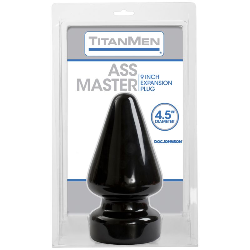 Titanmen Ass Master 4.5In Black