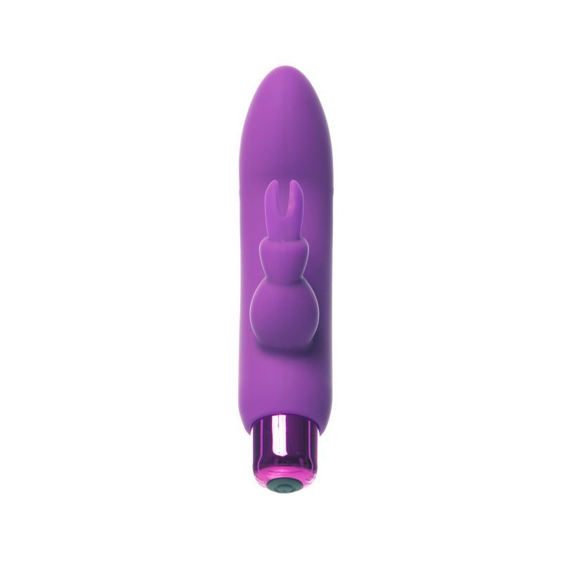 Powerbullet Alices Bunny Rechargeable Bullet W Rabbit Sleeve Purple