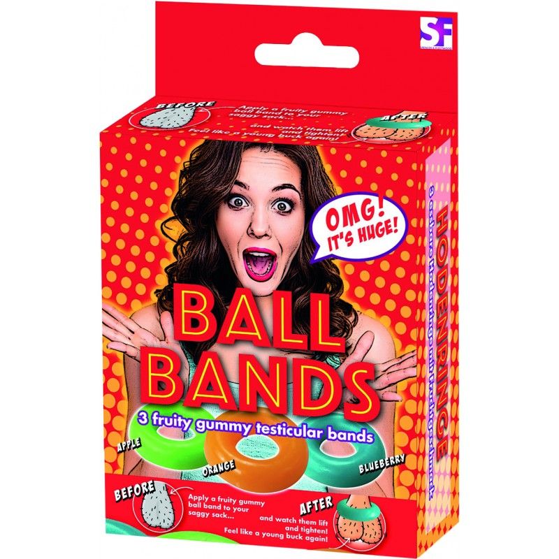 Hott Products Ball Bands Gummy Cock Ring