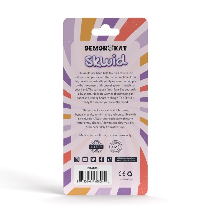 Demon Kat Skwid Clitoral Nipple Suction Toy