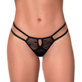Mapale Strappy Pantie Black - Black - Medium/Large