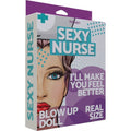 Hott Products Sexy Nurse Inflatable Doll With Uniform & 3 Pleasure Holes