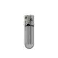 Power Bullet First Class 6Cm Rechargeable W Crystal Silver