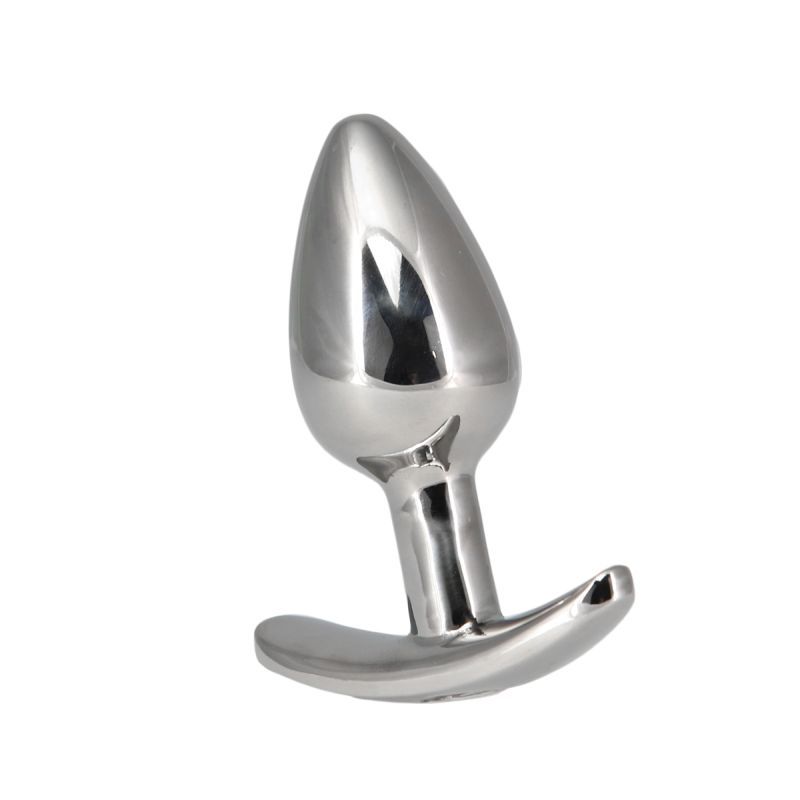 Pillow Talk Sneaky Luxurious Stainless Steel Anal Plug W Swarovski Crystal