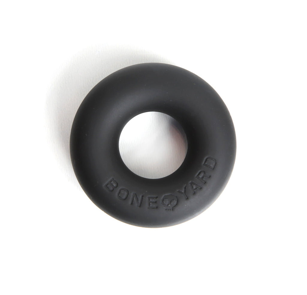 Boneyard Ultimate Silicone Cock Ring Black