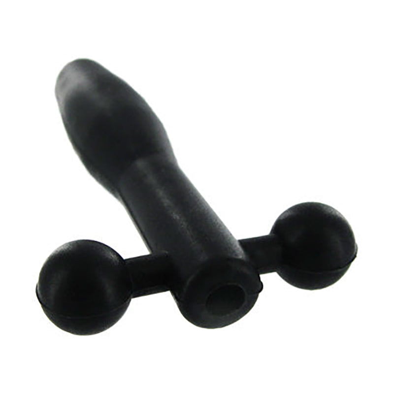 Master Series Silicone Cum Thru Barbell Penis Plug