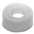 Silicone Donut Cushion Clear For Pump Cylinder 1.35In 1.75In Dia - Clear - Medium