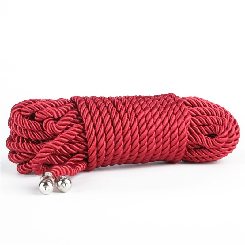 Lovetoy Rebellion Reign Crimson Silky Bondage Rope Red