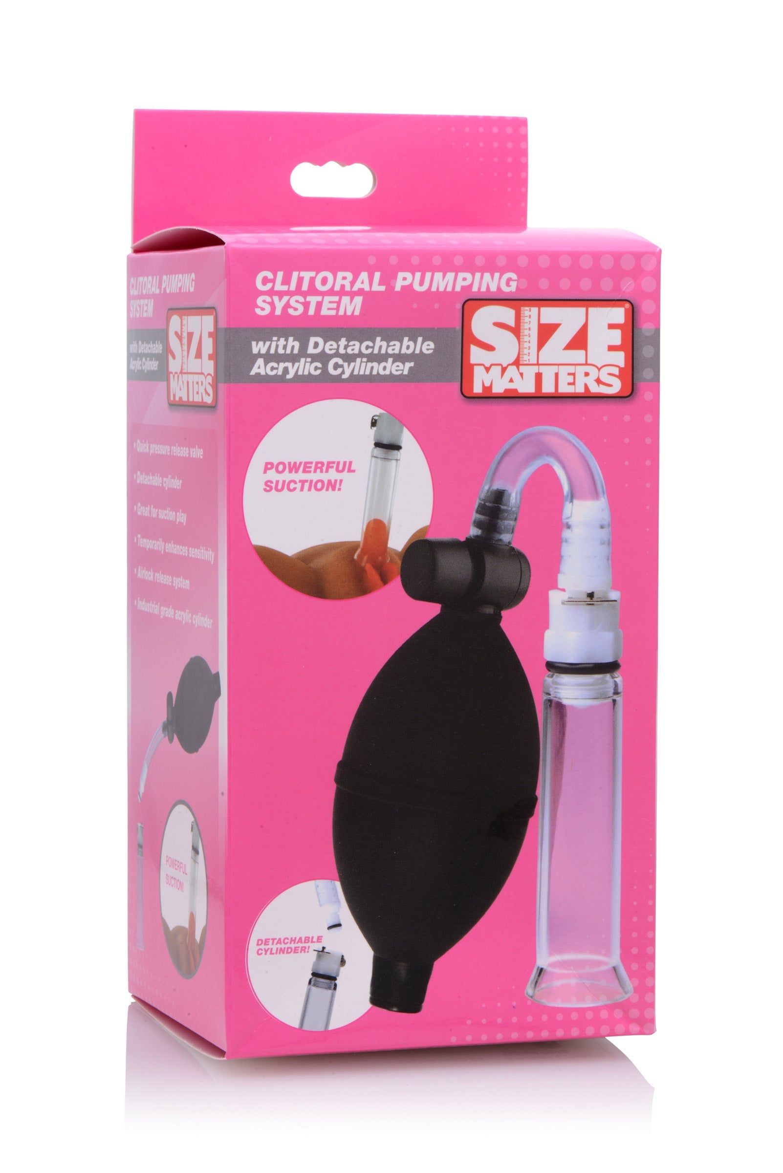 Size Matters Clitoral Pumping System