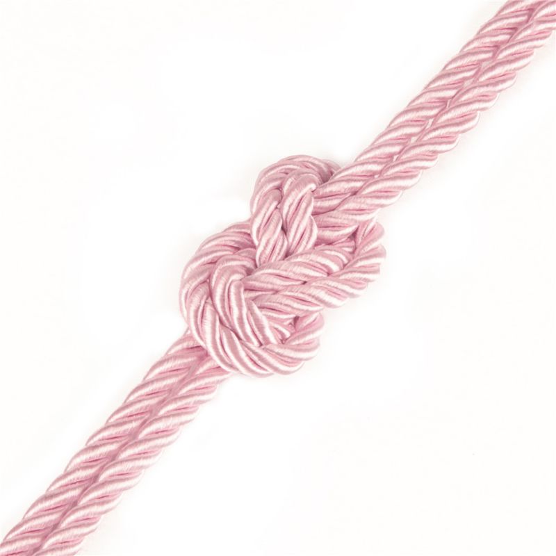 Lovetoy Rebellion Reign Rose Silky Bondage Rope Pink 10M