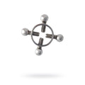 Metal 2 X Silver Nipple Clamps