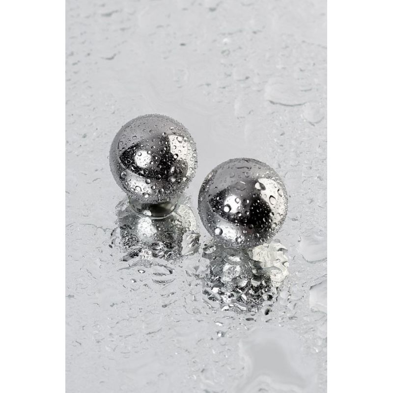 Natalies Toy Box 2X Silver Metal Vaginal Balls 25Mm
