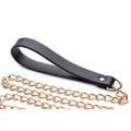 Master Series Leashed Lover Black/Gold Chain