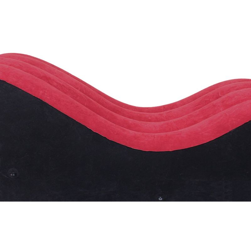 Daytona Large 1.5M Inflatable Suede Love Lounge With Handrail