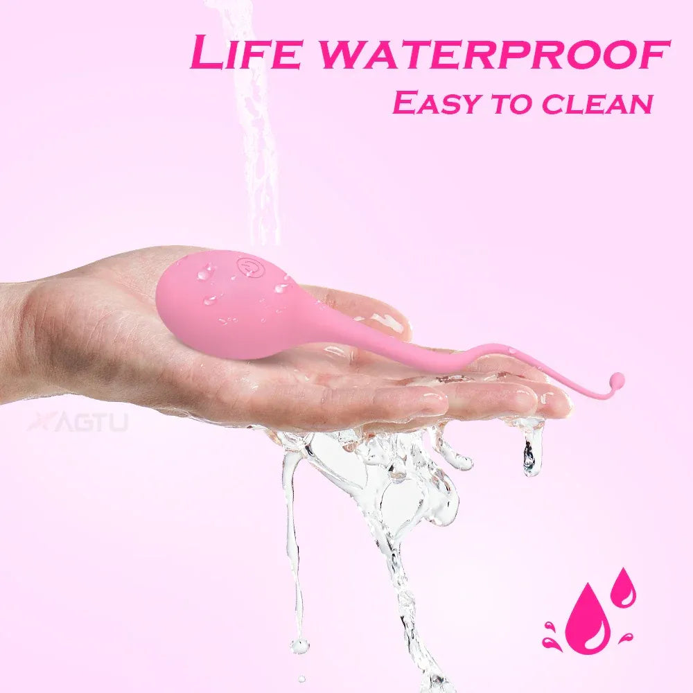 Remote Control Vibrating Love Egg for Women Stimulator G Spot Vibe Couples - Button Control