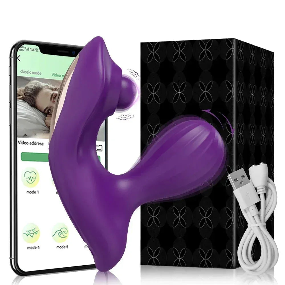 Vibrating Panties for Women G Spot Stimulation Masturbation Toy for Couples - Pink