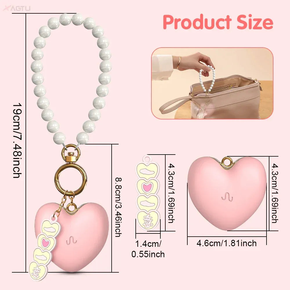 Wireless Stimulator App Controlled Nipple Vibrator for Female Pleasure - Zd097