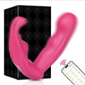App Controlled Rabbit Vibrator for Women G Spot Stimulation - Red