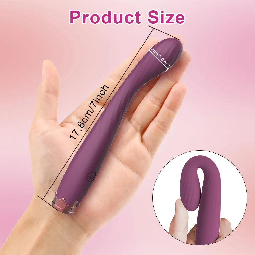 Vagina Vibrator for Women Clit Nipple Stimulator G Spot Pleasure Female Masturbator - Zd060 Pink