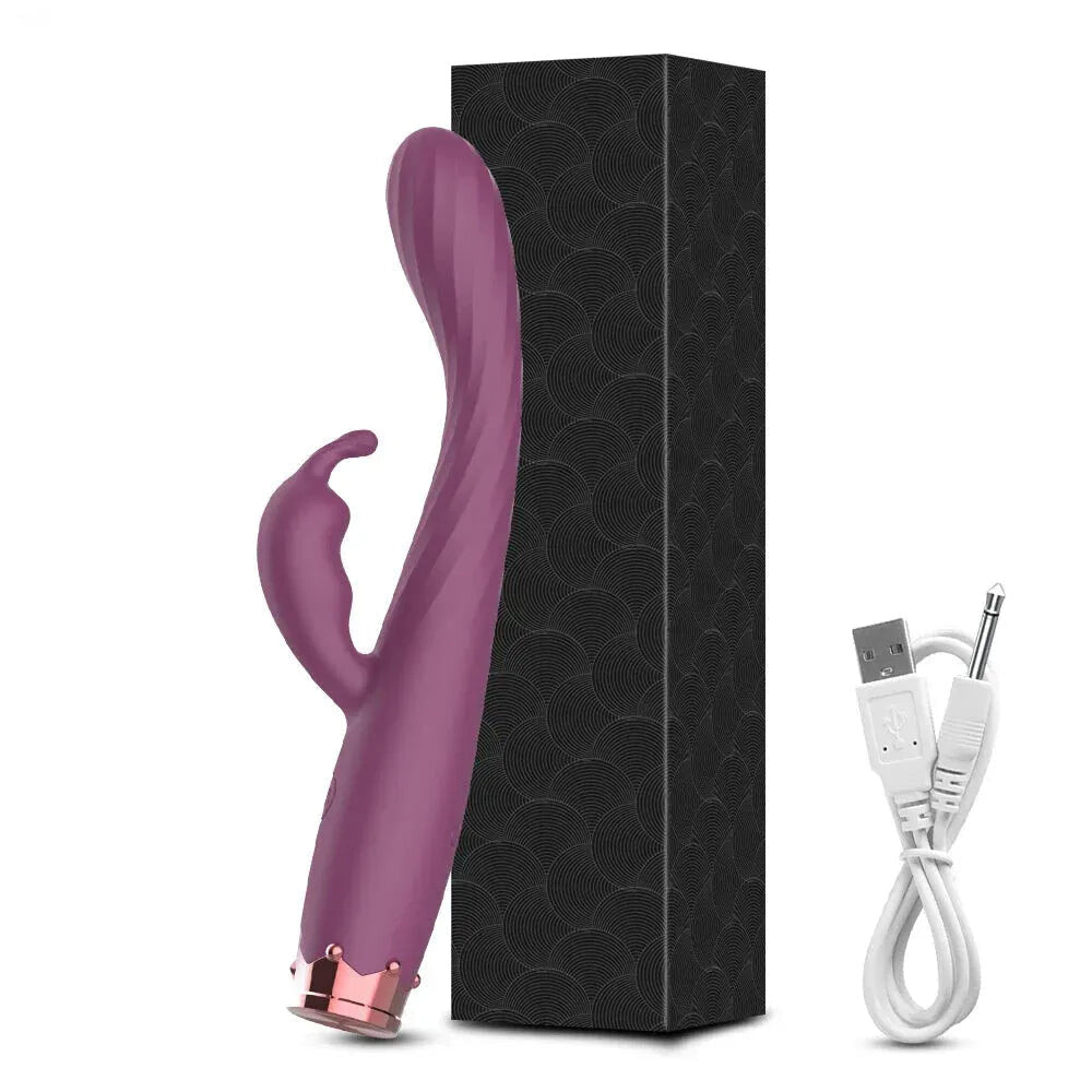 Vagina Vibrator for Women Clit Nipple Stimulator G Spot Pleasure Female Masturbator - Zd060 Pink