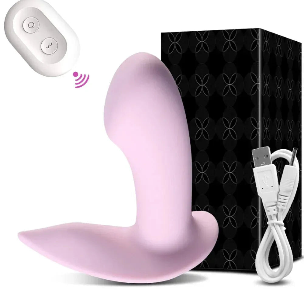 Remote Control G Spot Vibrator for Women Mini Vagina Stimulator for Couples - Purple