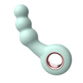 Green Handheld G-Spot & Prostate Massager with Beads- (USB Rechargeable)