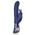Blue Dual-Action Rabbit Vibrator - Female Pleasure Toy (USB Rechargeable)
