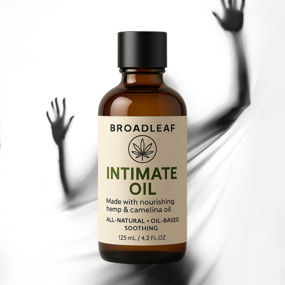 Broadleaf Hemp™ Intimate Oil – Hemp & Camelina + Rose Blend 50ml